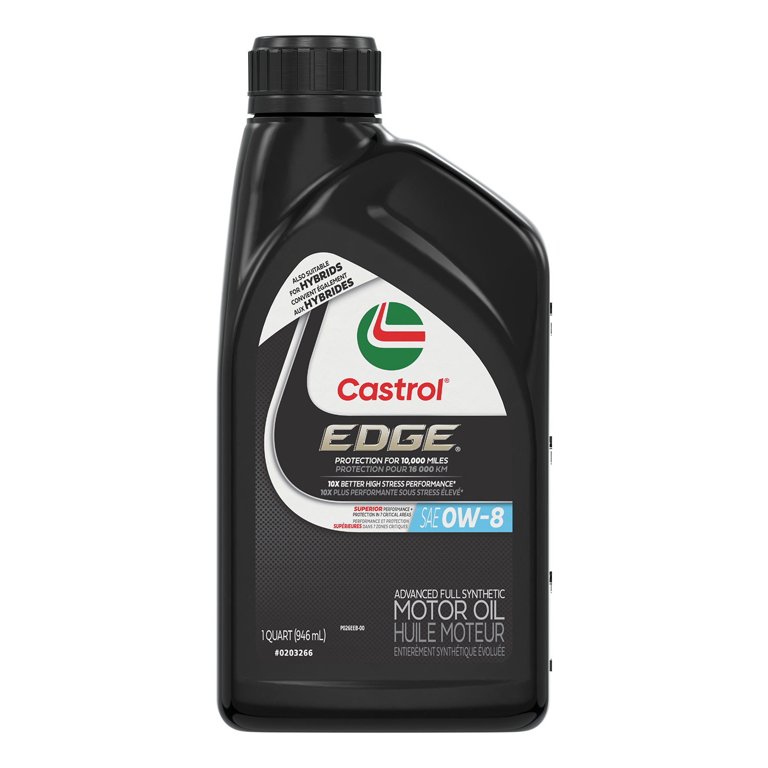 Castrol EDGE Full Synthetic 0W-8 - 1 Quart