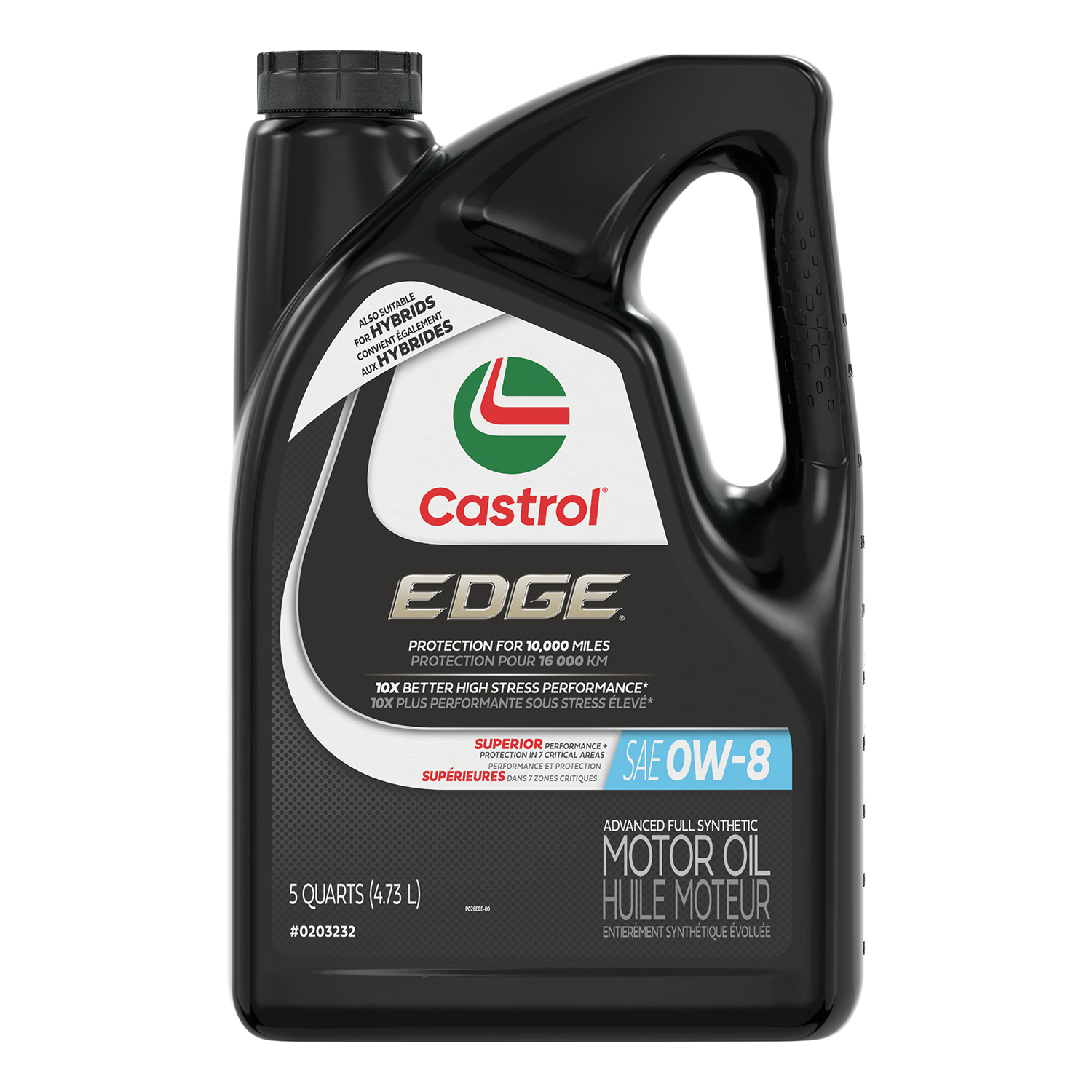 Castrol EDGE Full Synthetic 0W-8 - 5 Quart