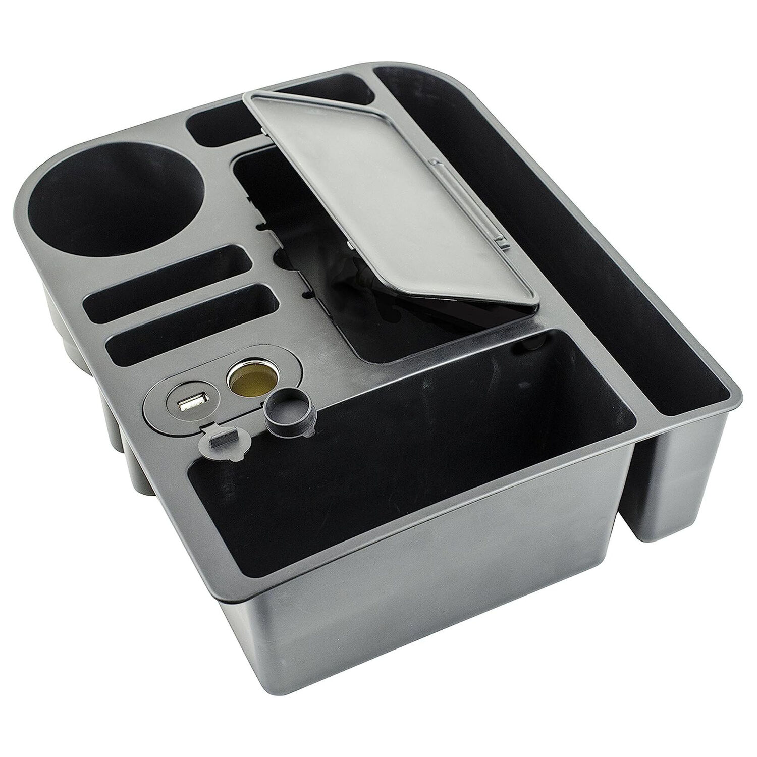 Custom Accessories Tuff Tech USB Power Caddy Organizer - Black