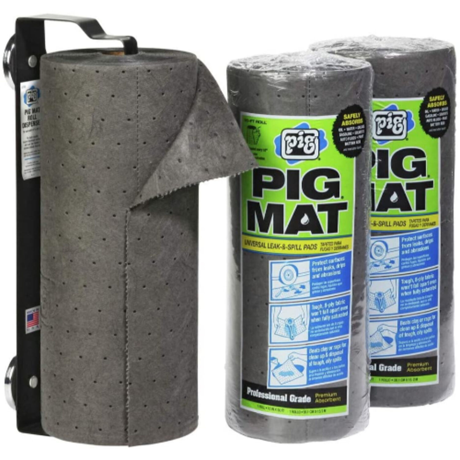 Pig Mat Table New Pig Universal Mat Rolls with Dispenser