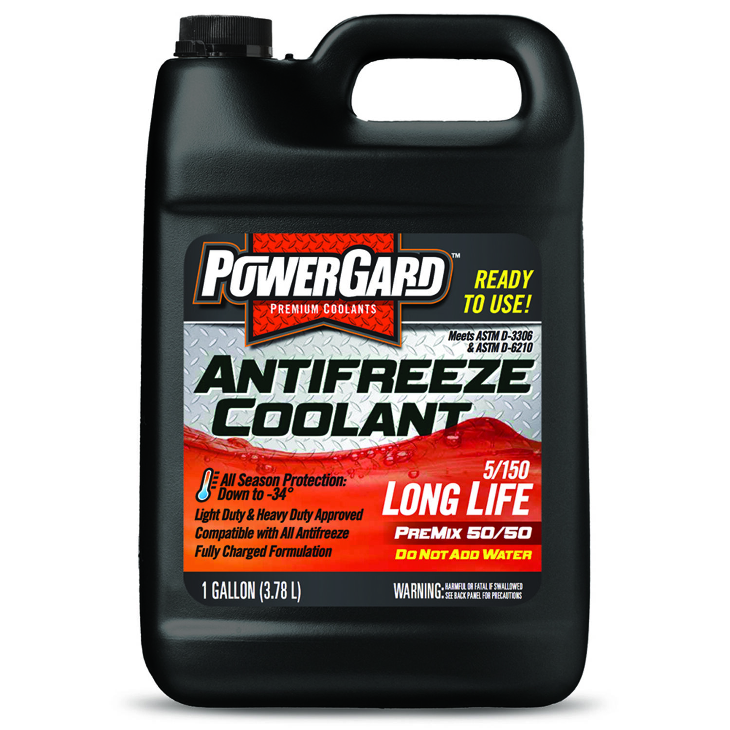 POWERGARD Heavy Duty Extended Life Red 50/50 Antifreeze - Gallon