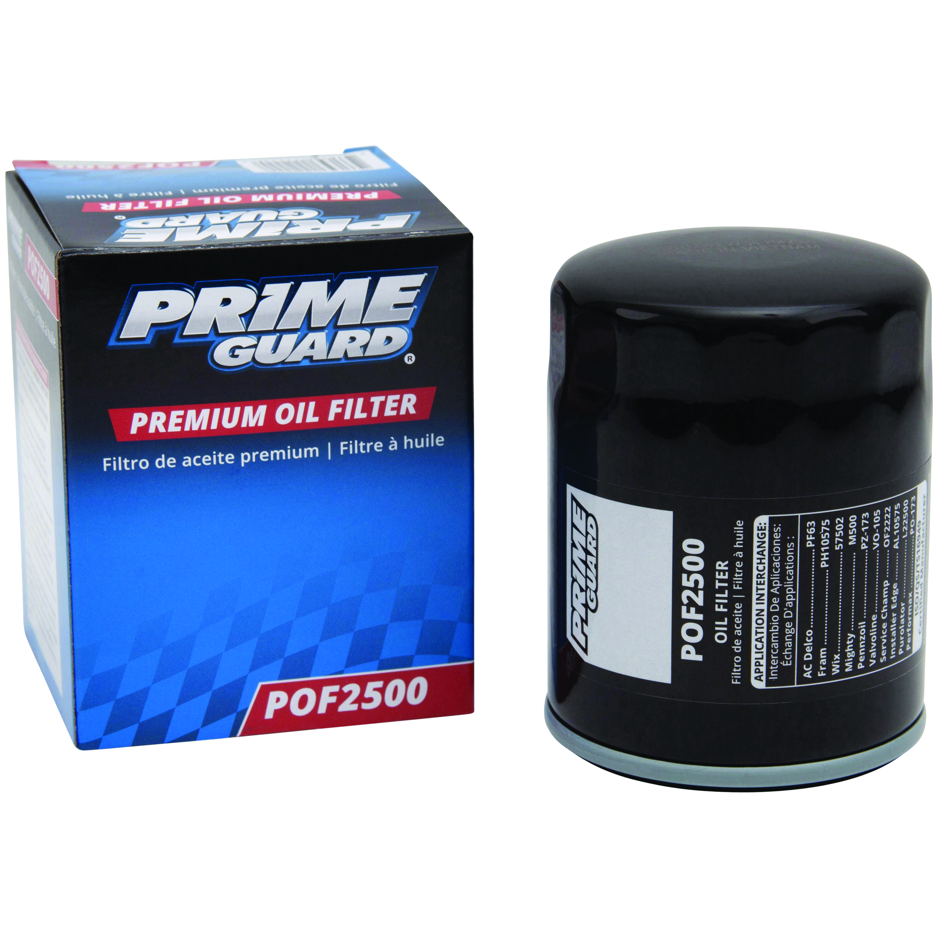 Prime Guard® Spin-On Oil Filter POF2500