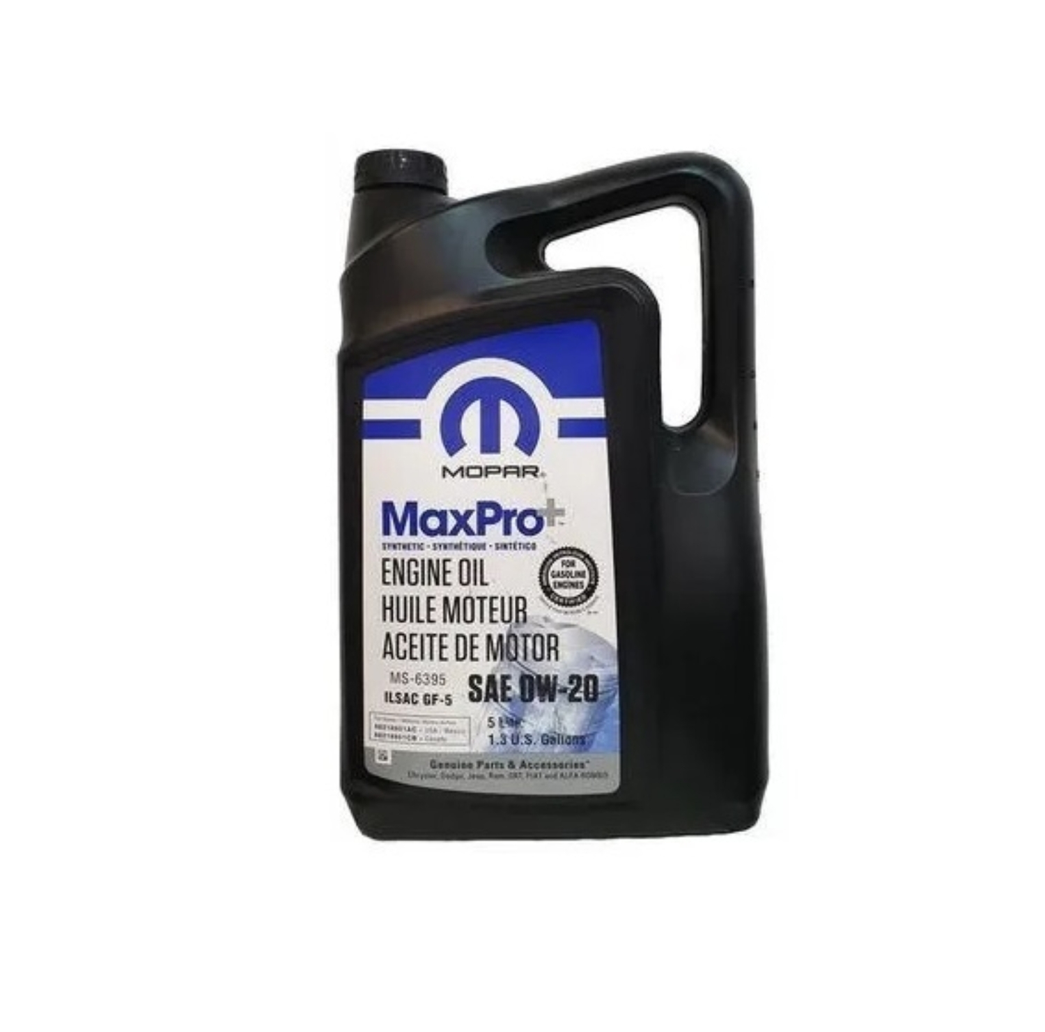Mopar Engine Oil 0W-20, 5 Liter